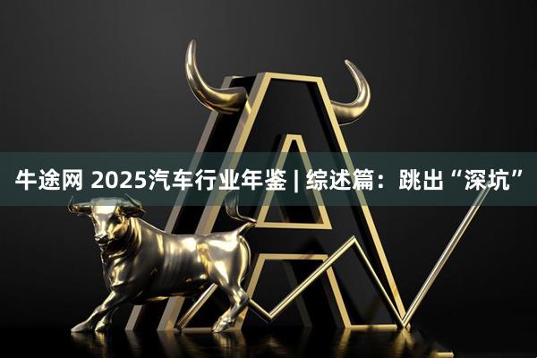 牛途网 2025汽车行业年鉴 | 综述篇：跳出“深坑”
