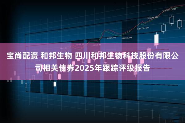 宝尚配资 和邦生物 四川和邦生物科技股份有限公司相关债券2025年跟踪评级报告
